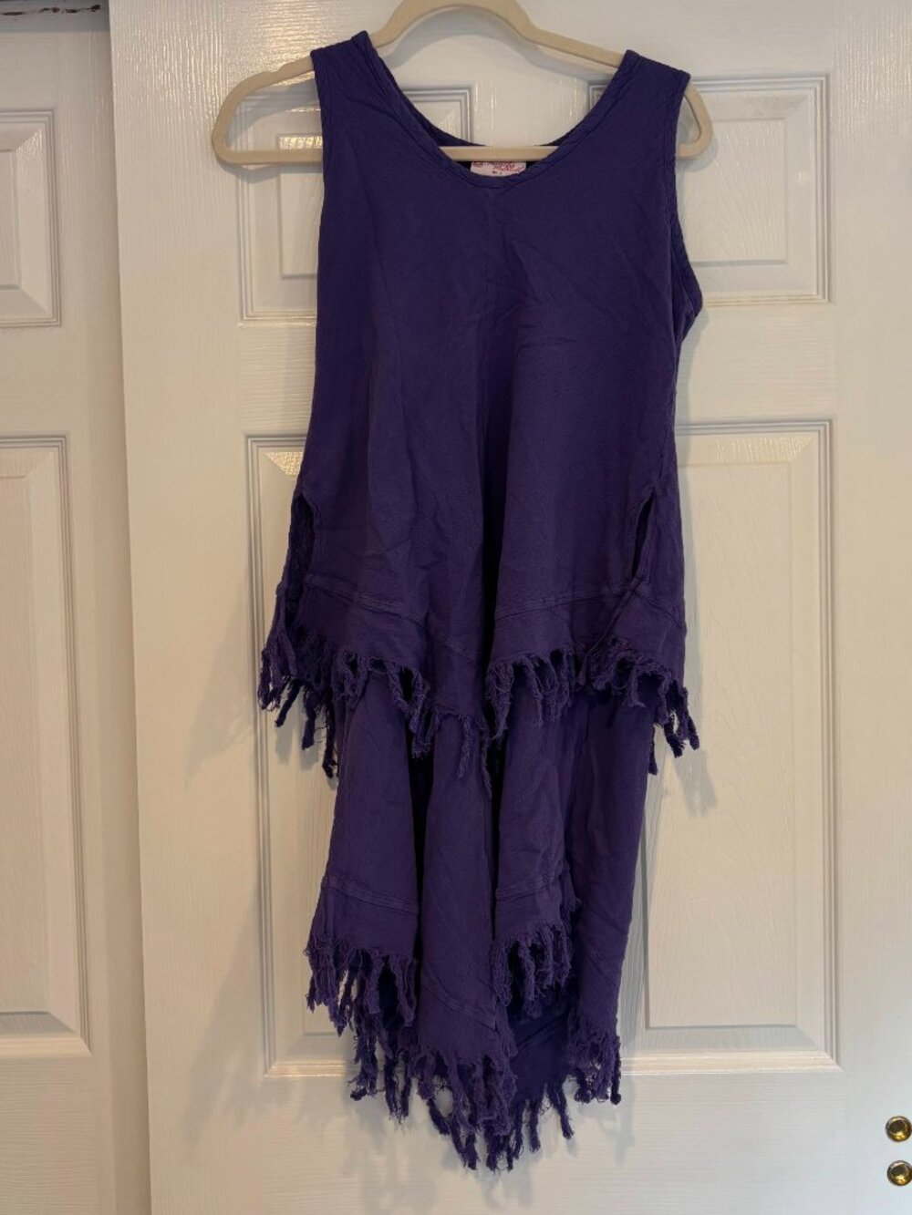 Jennifer McNeill Layered Fringe Dress Size 1 (S/M)